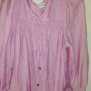 Pink Women Blouse by Wonderly PTP 22"